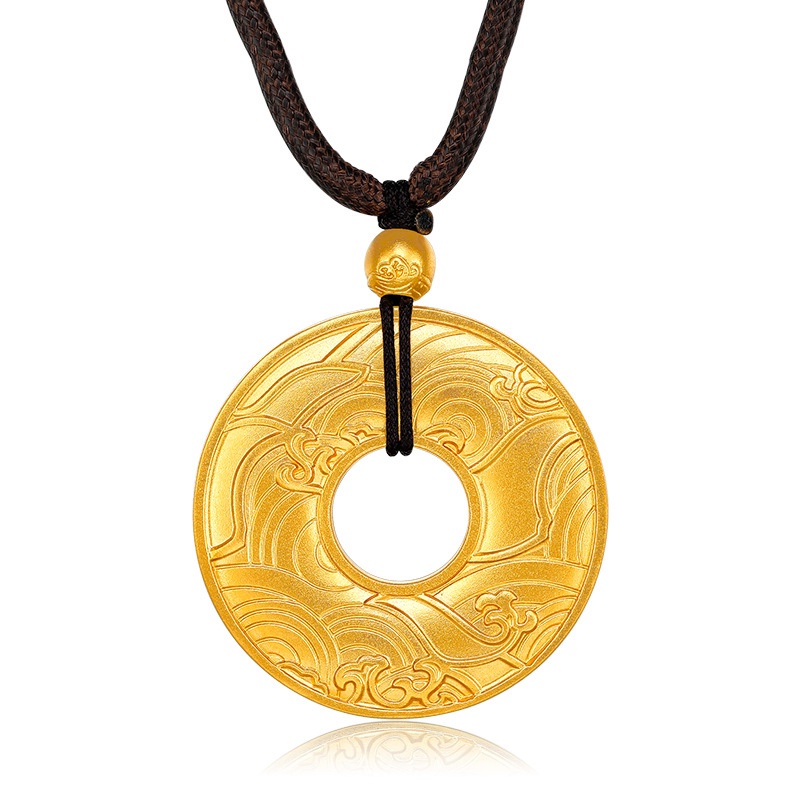 [Ready Stock]Fashion Pisces Pendant Gold-Plated Necklace