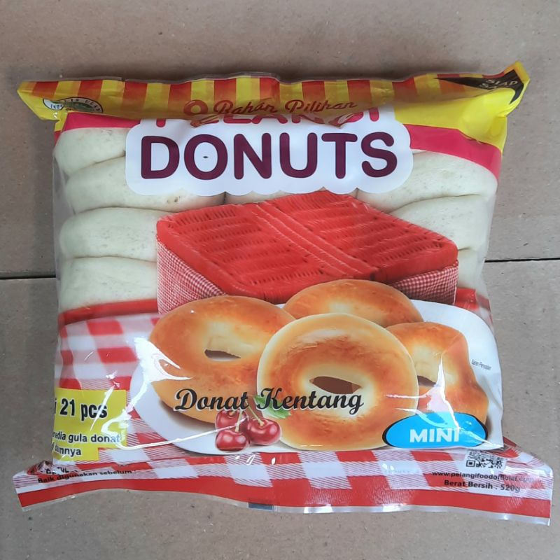 

Pelangi Donuts Mini isi 21 / donat mini gula tabur / beku frozen / bekasi jakarta