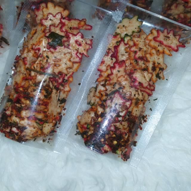 

Kerupuk bantat pedas