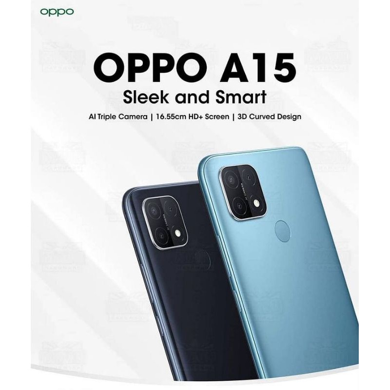 Oppo A15 - ram 3/32 Baru Garansi resmi Indonesia