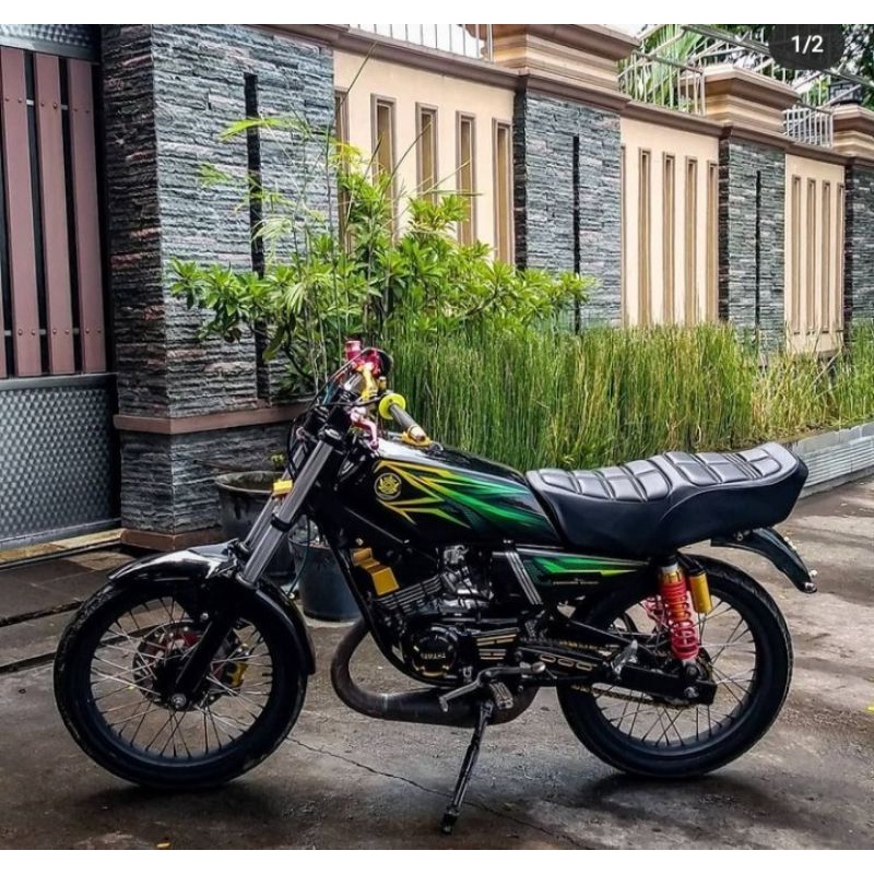 Striping Lis Sticker Standar Ori Yamaha RX-KING 2005 Hijau Striping rx king Rx-king 2005 ijo