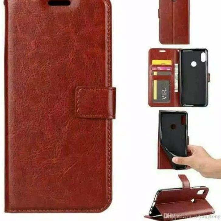 New For Samsung A03 A03core flip walet kulit leather casing dompet ン