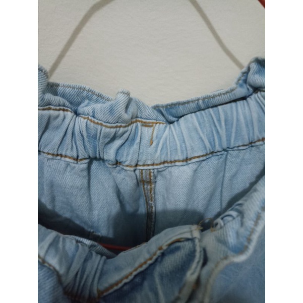 Zara baggy paperbag jeans