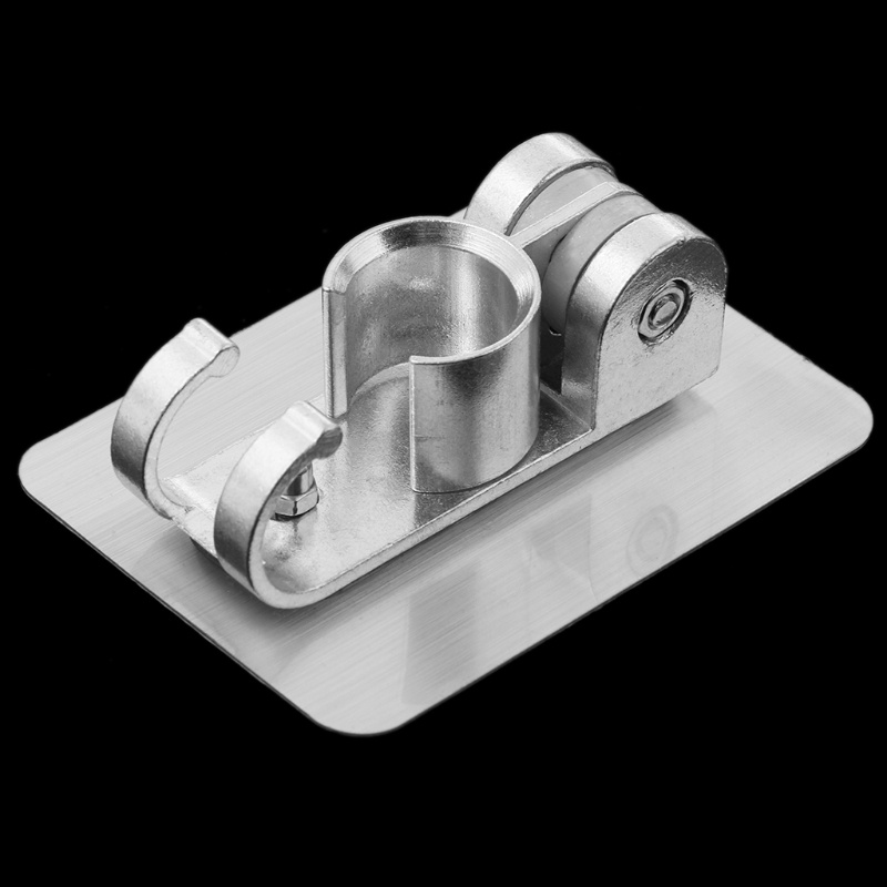 Gro Stand Bracket Holder Kepala Shower Gel Model Tempel Dinding