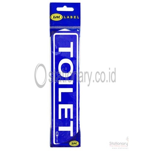 

Label Stiker (k) TOILET Warna LK252C