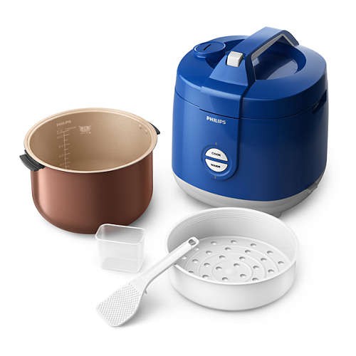 Philips HD3131 Rice Cooker Dengan Inner Pot Anti Lengket Kapasitas 2 Liter