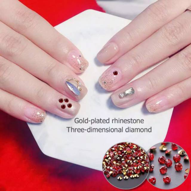 POINT BACK NAIL ART / MANIK-MANIK KUKU 3mm