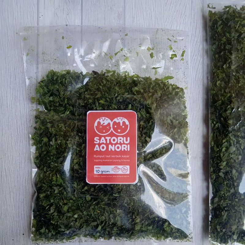 

ao nori 10gram rumput laut topping takoyaki okonomiyaki