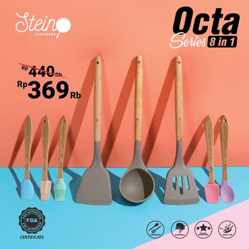 SUTIL STEINCOOKWARE Octa Series 8in1