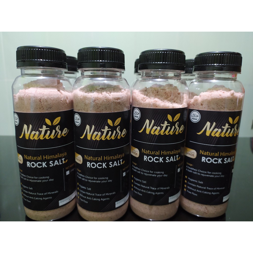 

Nature - Natural Himalaya Rock Salt - 250 gram - Premimum Grade