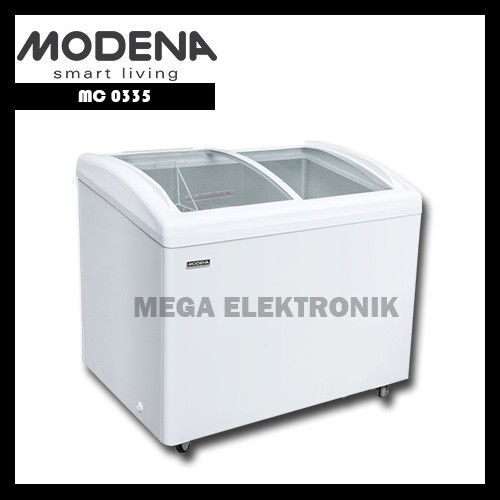 Modena MC 0335 Sliding Glazz Freezer Box 336 Liter
