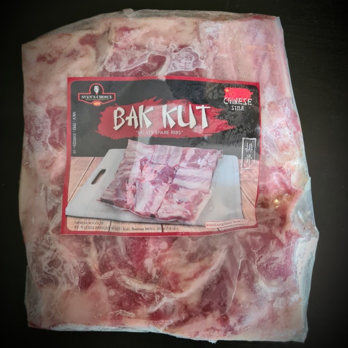 

DAGING BABI bakut Sven's choice paikut Small cut 500g PREMIUM RIBS