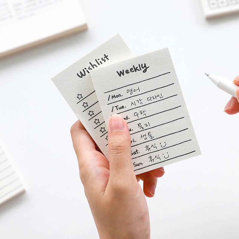 50 Lembar Memo Pad Portabel Dapat Dirobek-2