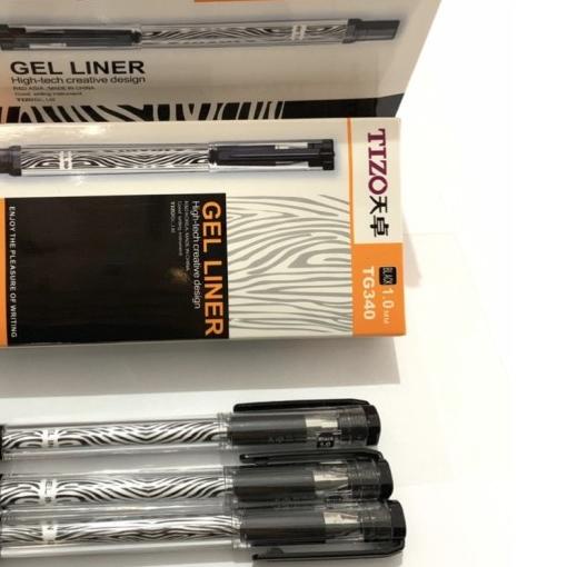

➴ Bolpen/Ballpoint/Pulpen/Ballpen Tizo 340 1.0 Hitam Biru (Lusin) - Hitam ❂