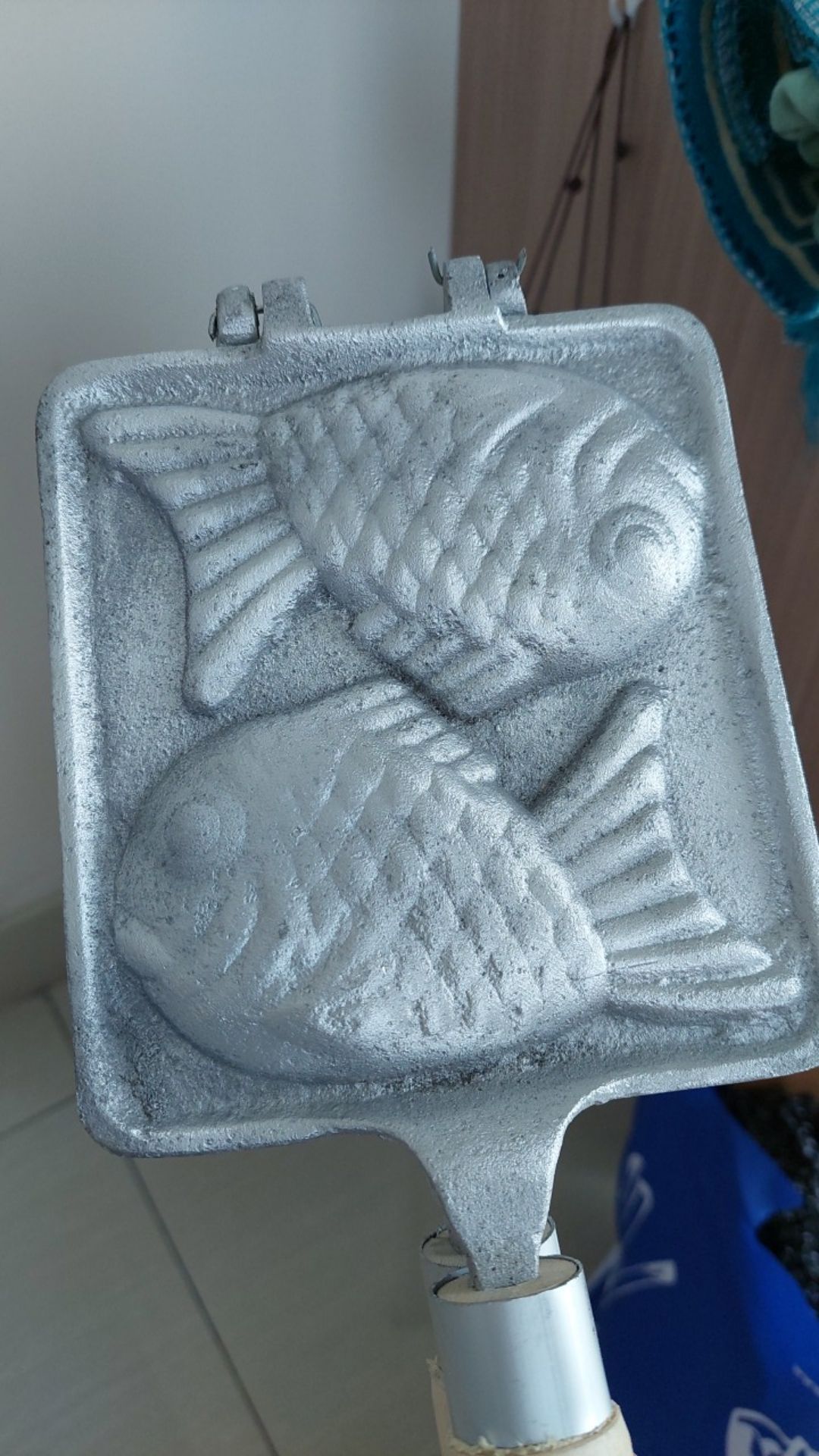 Cetakan Kue Waffle Motif Ikan Taiyaki Bungeoppang Korean Pan