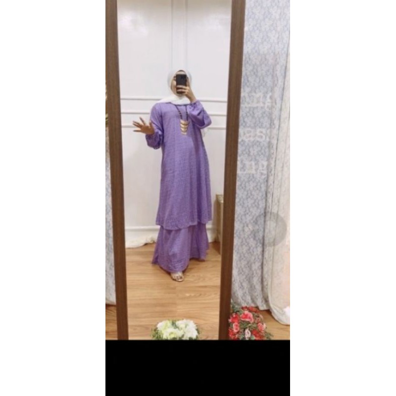 gamis malaysia brokat