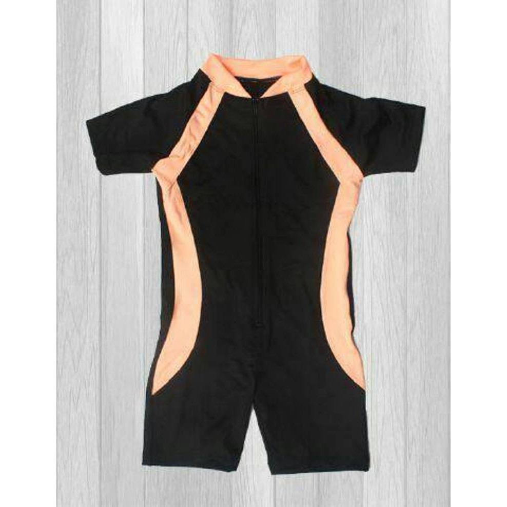 Ariza Sport Baju Renang Anak Diving Import Hitam - ORANGE