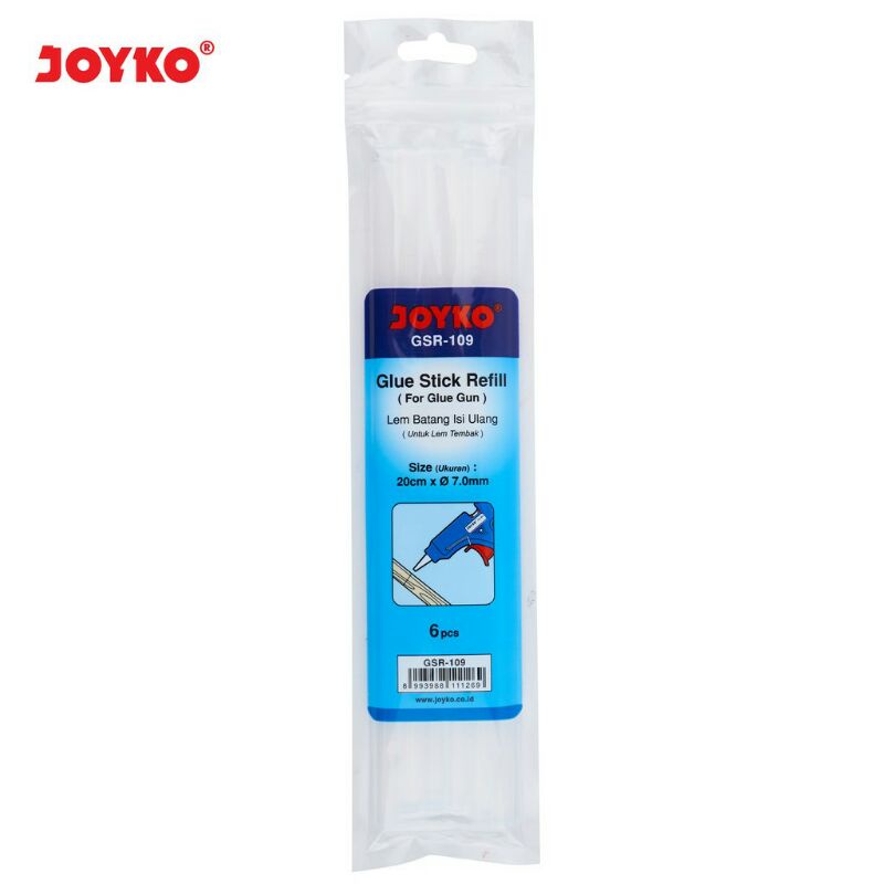 

Glue Stick Refill Lem Bakar Isi Lem Tembak Joyko GSR-109 6 PCS