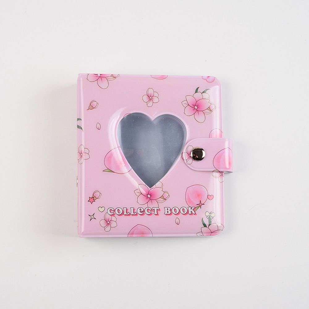 ELEGANT Photography Binder Album Hollow Heart Kpop Photo Album Photo Album Photocard Holder Kpop Star Chasing Album 3 Inch Album Card Holder Polaroid Album Mini Album Card Collection Book