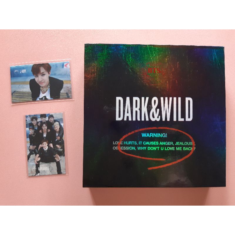 Album Dark and Wild BTS Unsealed PC Jhope + Grup