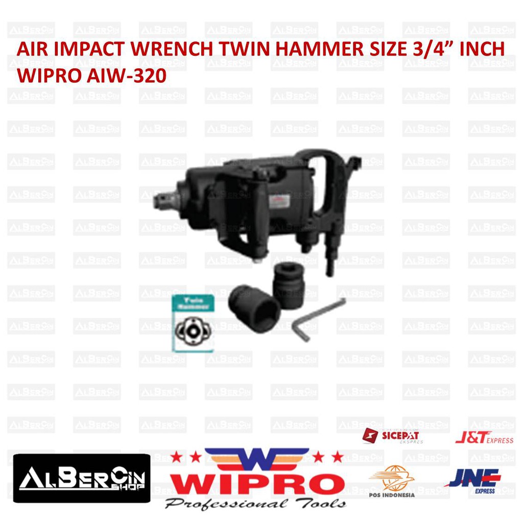 Air Impact Wrench 3/4 Inch WIPRO AIW320 AIW 320