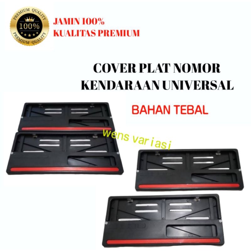 cover plat motor universal/bingkai plat motor/cover plat standar/cover dudukan tutup plat nomor moto