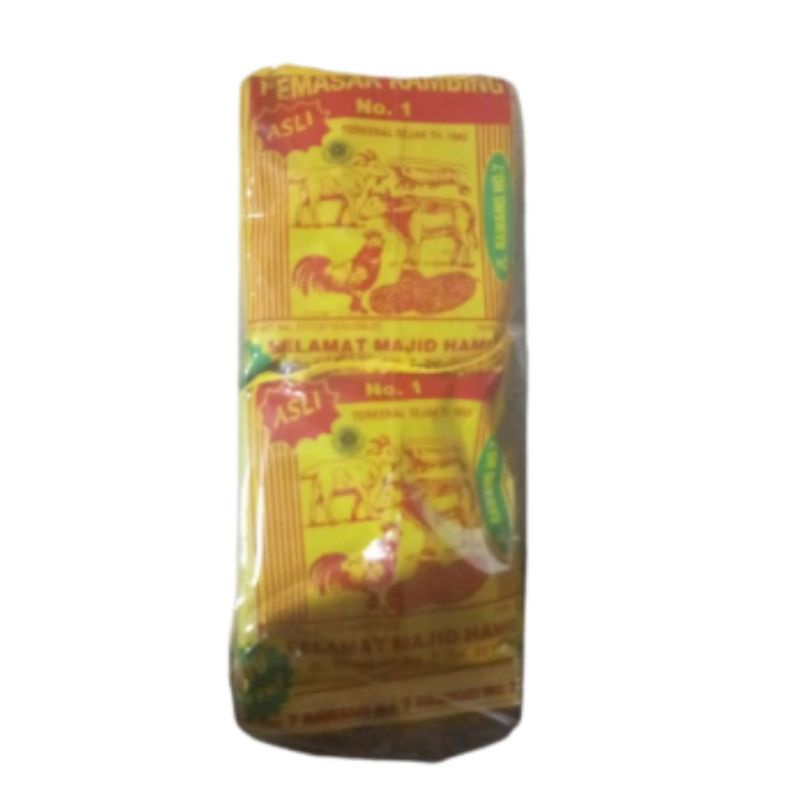 

Bumbu Pemasak kambing tempo dulu 1 pak