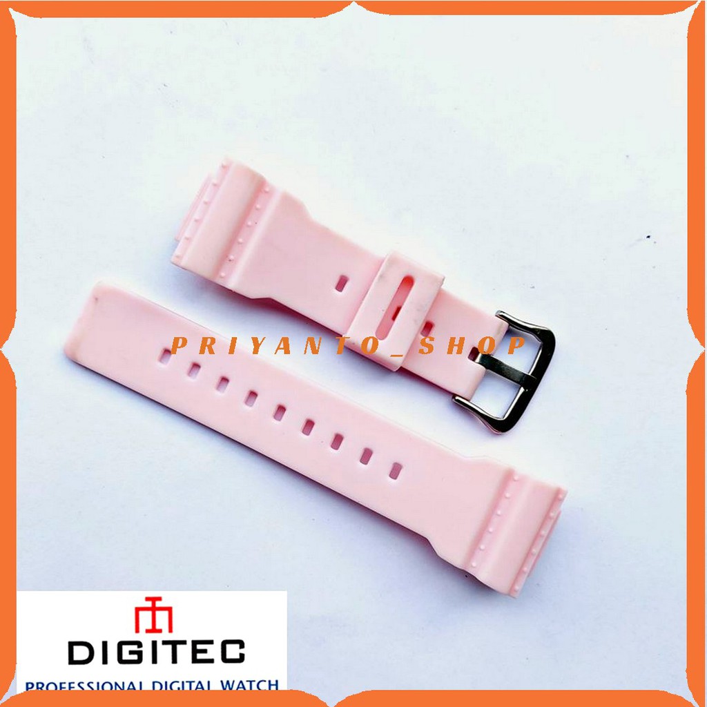 Strap Tali jam Tangan Digitec 2066 Digitec DG-2066T Oem Rubber Watch