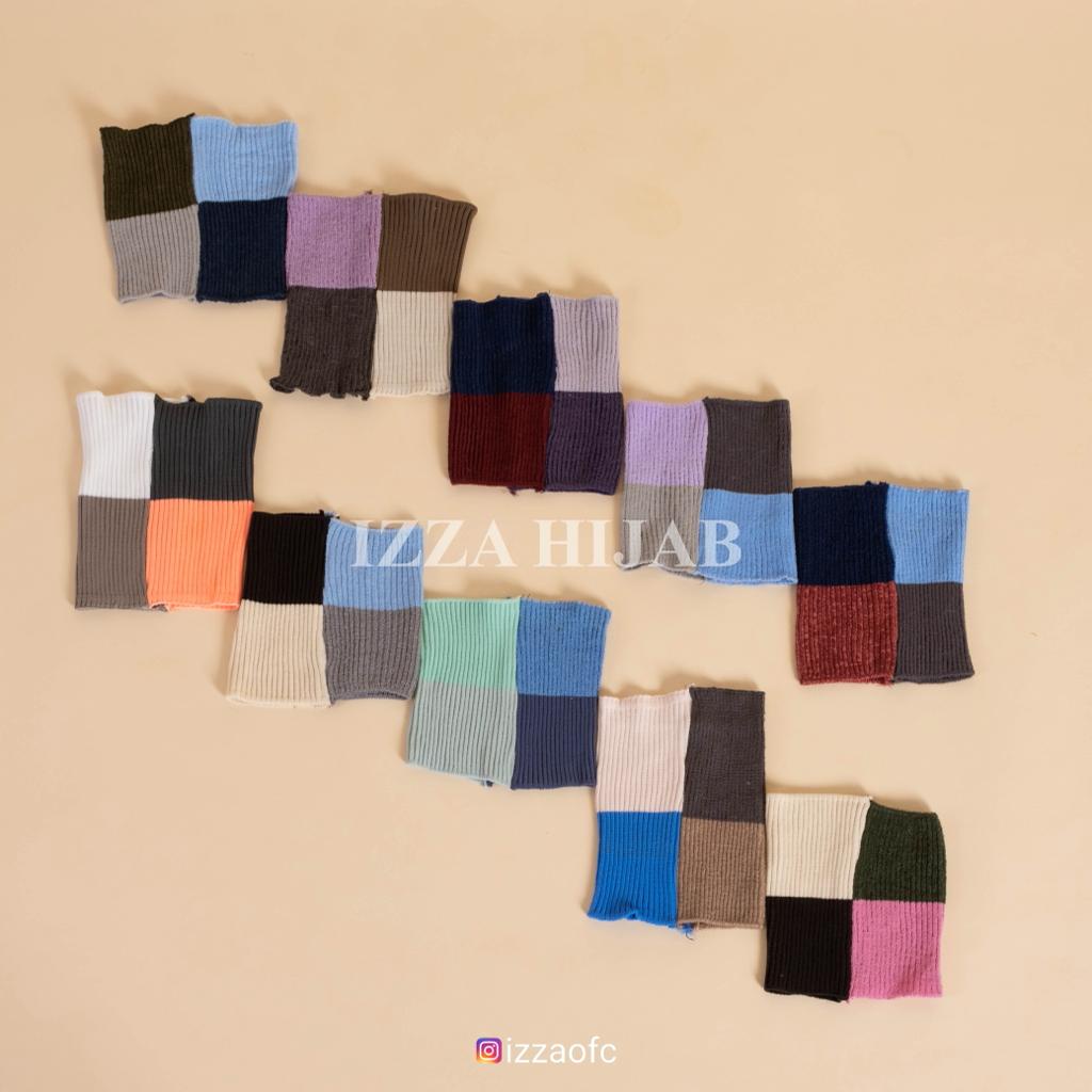 -/+(175cm x 75 cm) JILBAB HIJAB PASHMINA DIAMOND POLOS /PASHMINA SABYAN-INNER RAJUT RANDOM