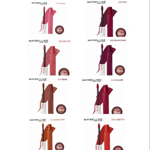 Maybelline Ink Matte || Lipstick Matte || Maybelline Matte