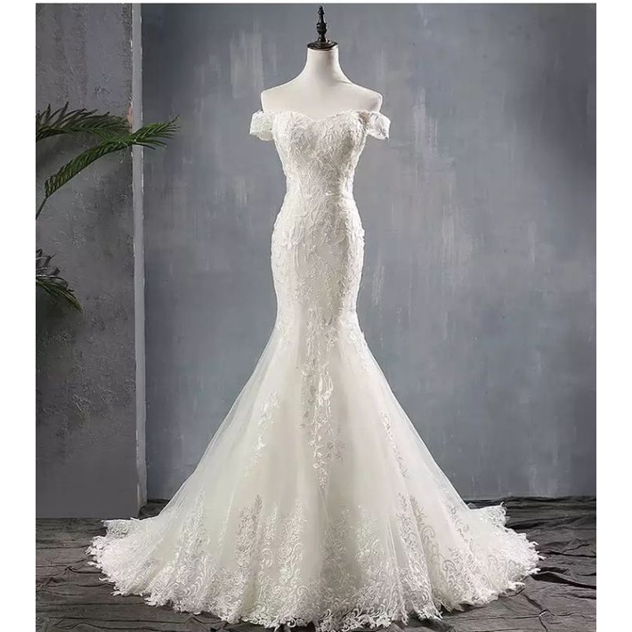 Jual Gaun Wedding Dresses New Style 2022 Wedding Gowns Vestido De Noiva Mermaid Wedding Dresses