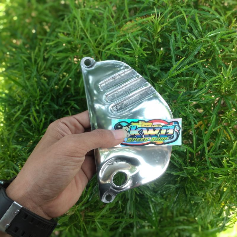 COVER TUTUP GIR GEAR GER DEPAN SUZUKI SATRIA 2 TAK LUMBA SATRIA HIU LSCM Cover gear ger gir depan satria 2tak hiu lumba tutup ger gir gear depan satria 2 tak satria lumba RU 120 R LSCM hiu