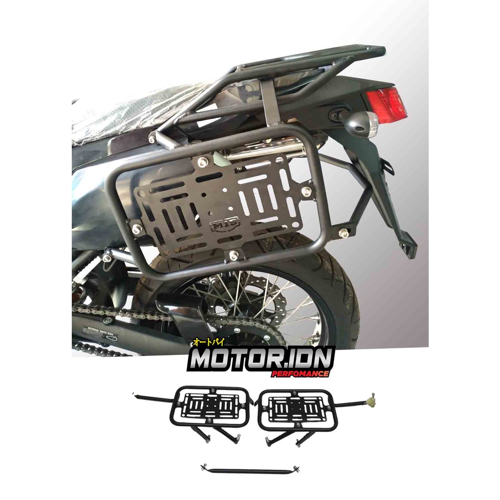 Side Rack Rak Samping M15 Performance Kawasaki KLX / DTracker 250.