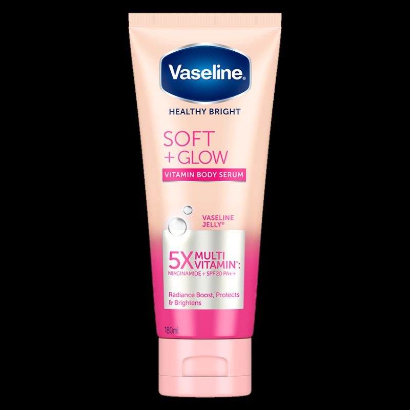 VASELINE SOFT+GLOW 180ML