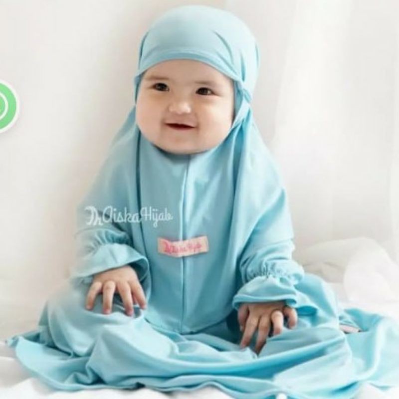 Gamis Anak Perempuan Umur 0 6 12 bulan 1 2 3 4 Tahun Terbaru 2021 Lebaran Premium Mewah Syari