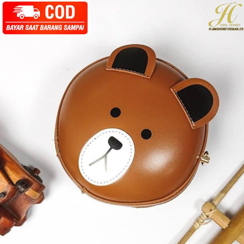 JIMS HONEY SHEREN MINI BAG Sling bag mini tas karakter anak remaja jalan jalan hangout tas hp lucu