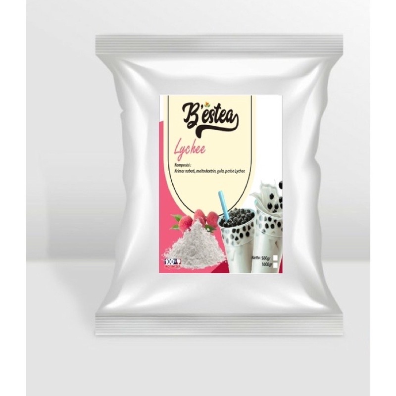 Bubuk Minuman Rasa Lychee Reguler 500 gram Powder Drink