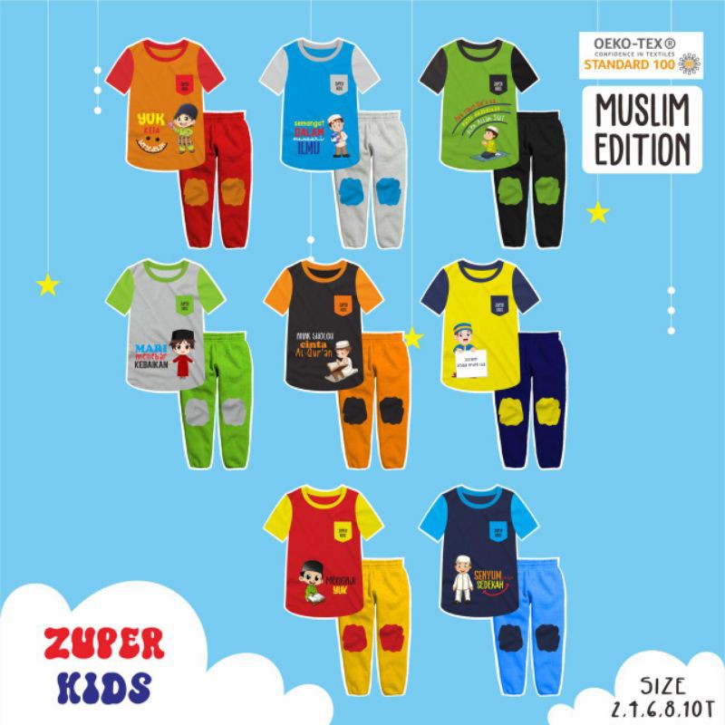 Set zuper muslim kids