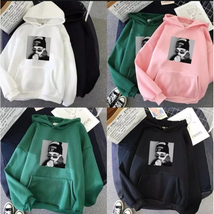 Moment Girl Hoodie - Sweater Hoodie Wanita