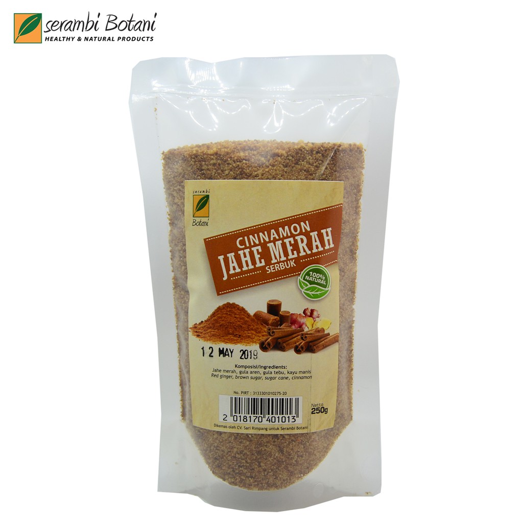 

Jahe Merah Serbuk Cinnamon Healthy & Natural Products