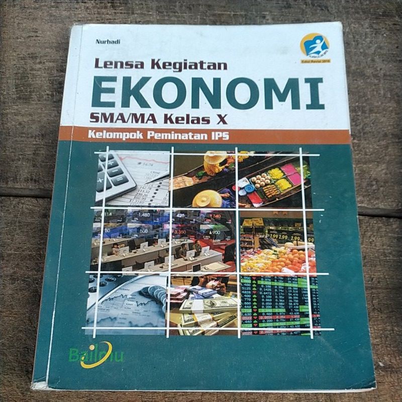 buku Ekonomi SMA kelas 10 kelompok peminatan IPS