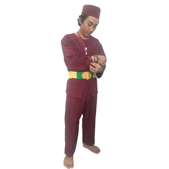 BAJU  PANGSI BETAWI/SETELAN BAJU PANGSI/BAJU CELANA