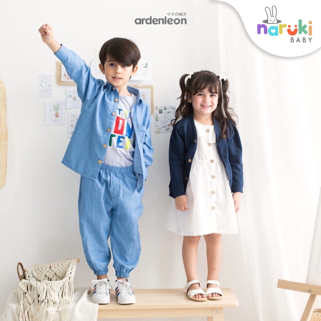 Ardenleon Emma Dress Girl Arden Leon Gaun Anak Perempuan