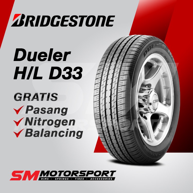 Ban Lexus RX350 Bridgestone Dueler HL H/L D33 235 55 R20 20