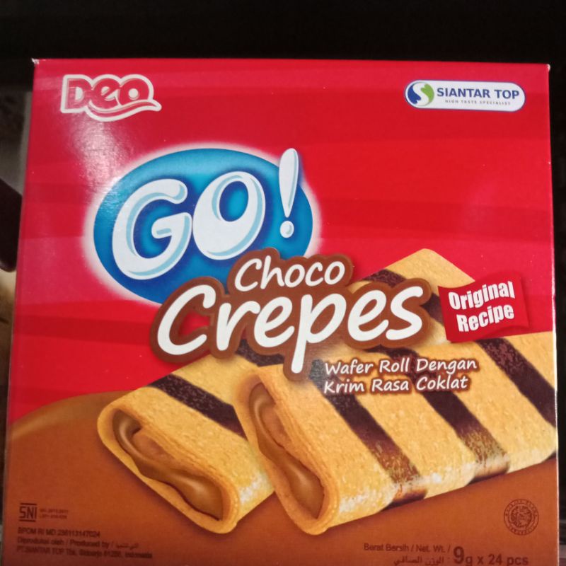 

go choco crepes 24pcs