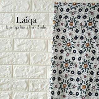  KAIN  KATUN  RAYON MOTIF  BUNGA ABSTRAK  harga 0 5m 