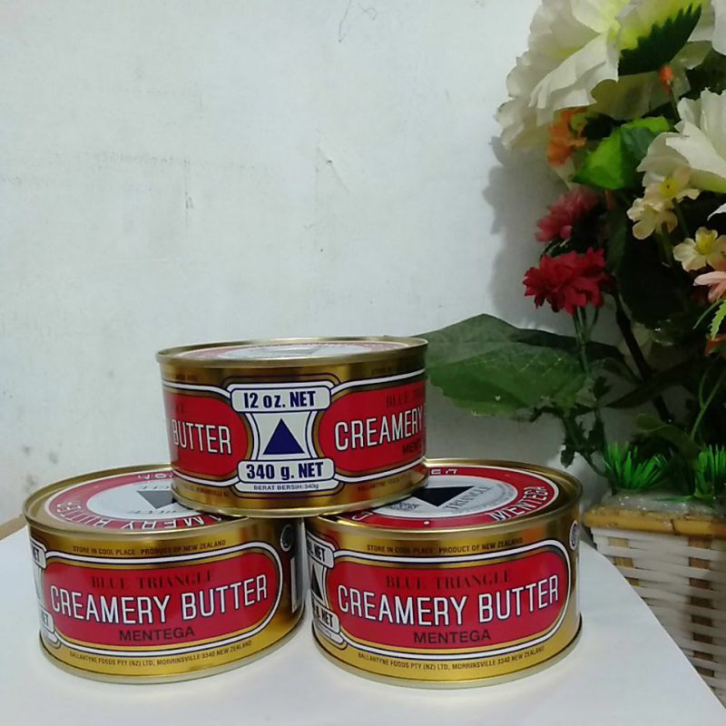 

creamery butter/blue triangle mentega 340 g