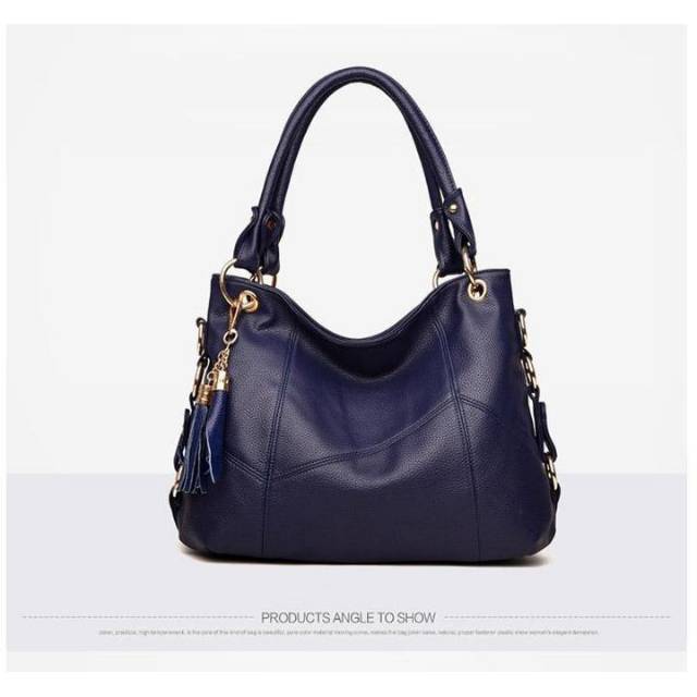 Tas selempang wanita semi kulit tassel