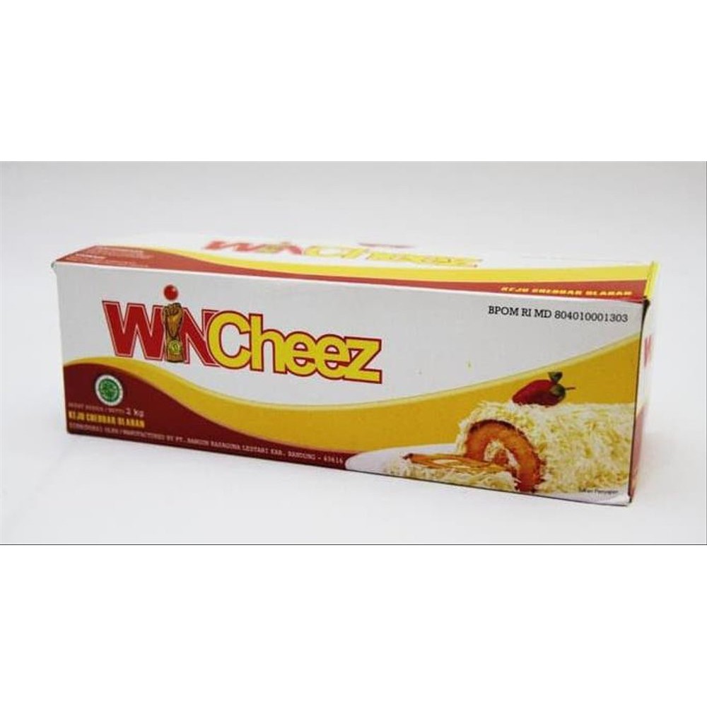 Keju Wincheez 2 Kg Cheddar / Cheese Block