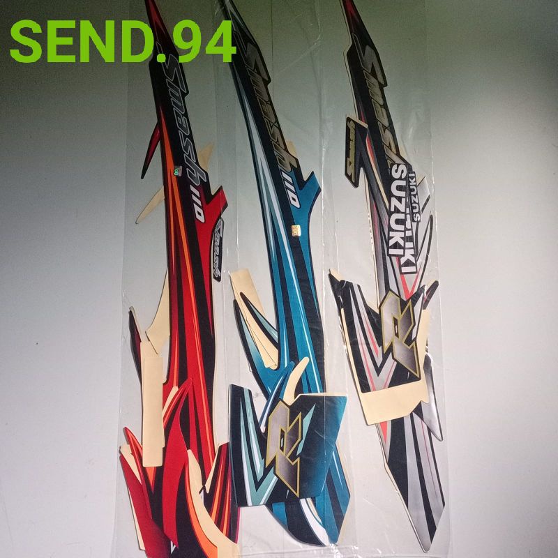 striping sticker Suzuki Smash R 2008
